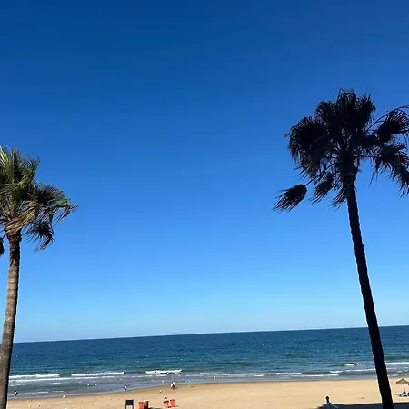דירה Mirando Al Mar Con Wifi Y Terraza 1ª Linea Playa *