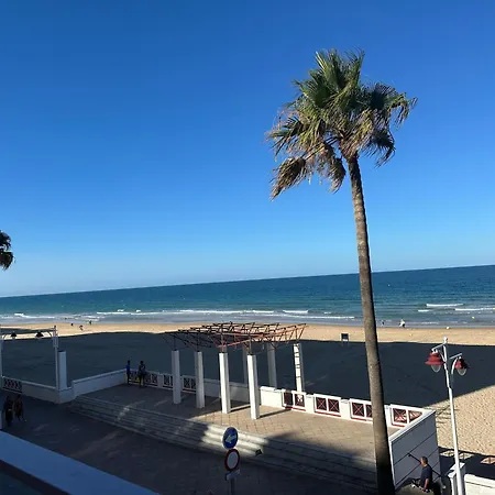 דירה Mirando Al Mar Con Wifi Y Terraza 1ª Linea Playa קדיז