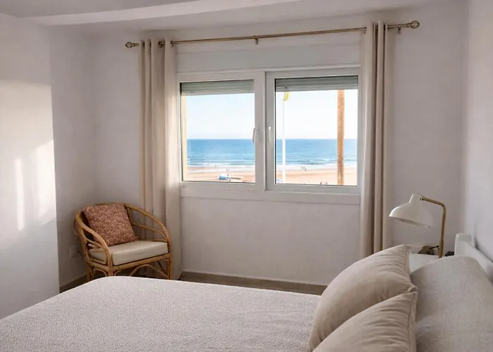 Apartment Mirando Al Mar Con Wifi Y Terraza 1ª Linea Playa *