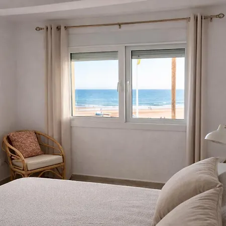 Apartment Mirando Al Mar Con Wifi Y Terraza 1ª Linea Playa *